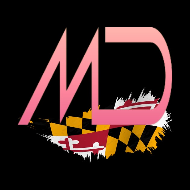 MD STATE FLAG DESIGN by The C.O.B. Store