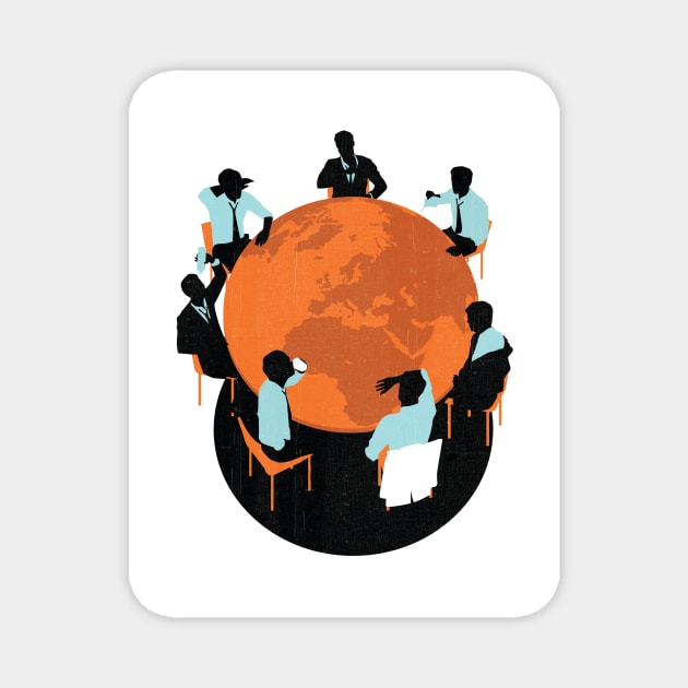 Independent_climate debate Magnet by Neil Webb | Illustrator