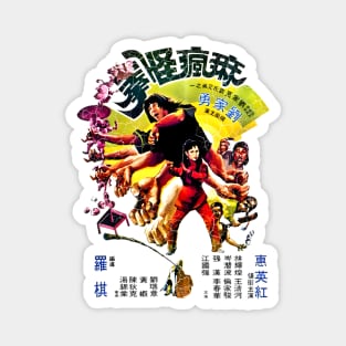 Tigress of Shaolin Kung-Fu Magnet