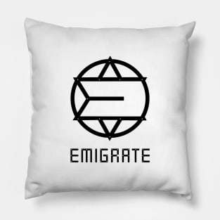 Emigrate band Pillow