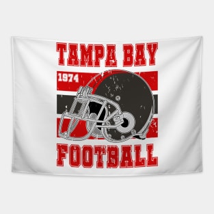 Tampa Bay Retro Football Tapestry