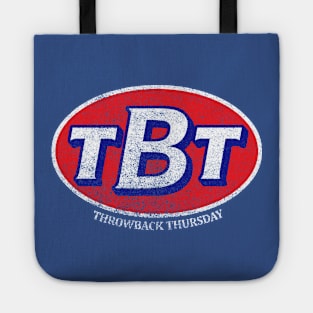 Throwback Thursday TBT (weathered labeled variant) Tote