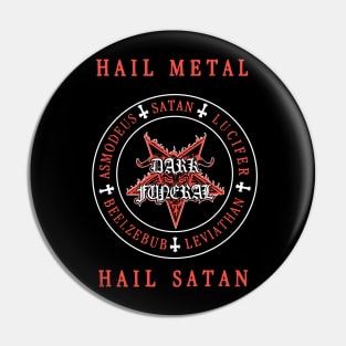 Swedish Black Metal 2 Pin