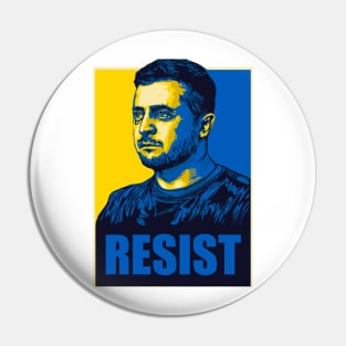 Zelenskyy Resist Pin