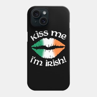 Kiss me I'm Irish Phone Case