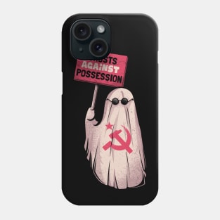 Ghosts Against Possession - Funny Communist Ghost Gift Phone Case