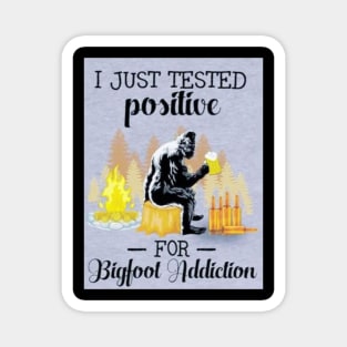 bigfoot addiction Magnet