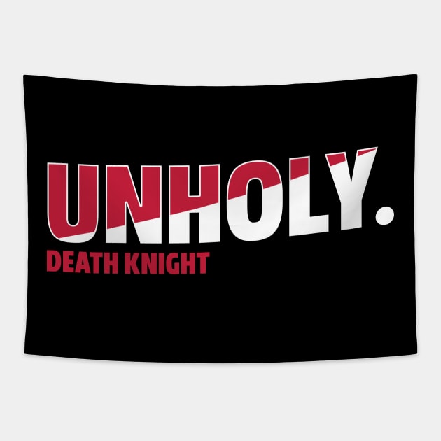 Unholy Death Knight Tapestry by Sugarpink Bubblegum Designs