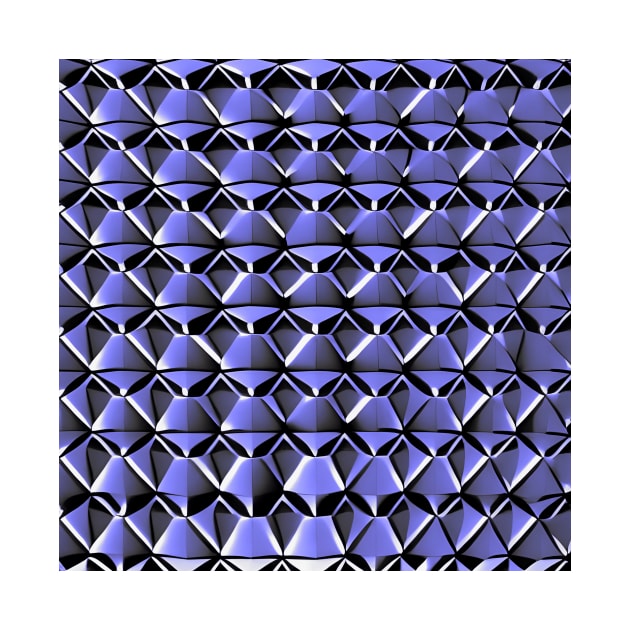 3D Geometric Polygon (Lavender Purple) by SmartPufferFish