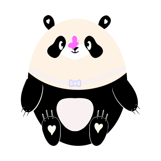 Cute panda by ngmx