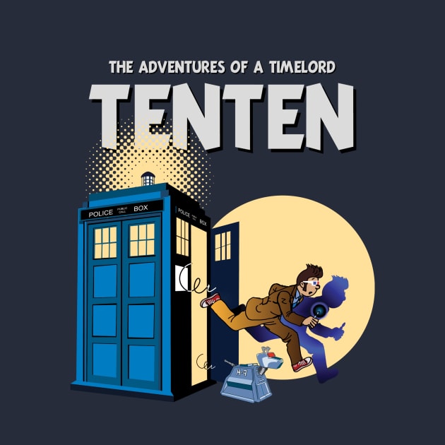 THE ADVENTURES OF A TIMELORD by KARMADESIGNER T-SHIRT SHOP