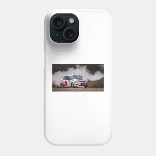 rally car dusty boy Phone Case