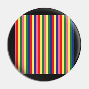 GROOVY CLOWN STRIPES Pin