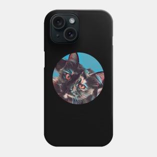 Daring floppy cat Phone Case