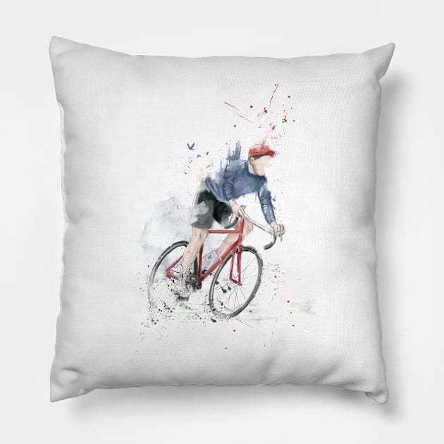 I want to ride my bicycle Pillow by soltib