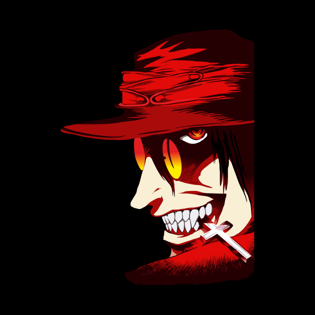 Face of evil Alucard by Olgakunz