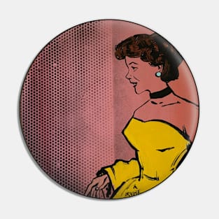 Yellow Dress Pin