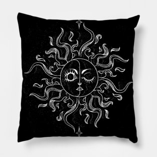 sun and moon Pillow