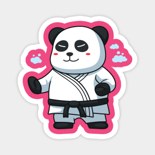 Cute carate panda Magnet