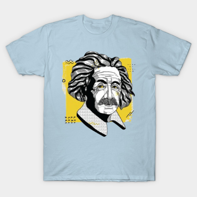 Disover Albert Einstein Art - Albert Einstein Art - T-Shirt