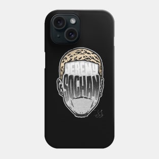 Jeremy Sochan San Antonio Player Silhouette Phone Case