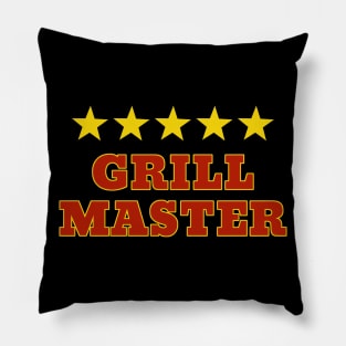 Grill Master Review Pillow