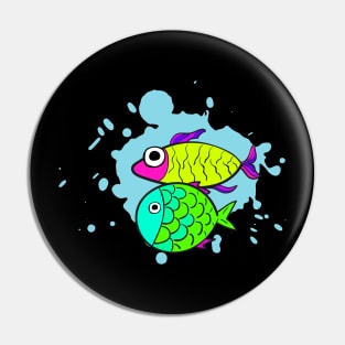 Fresh water fish Pin