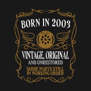 Born in 2003 T-Shirt