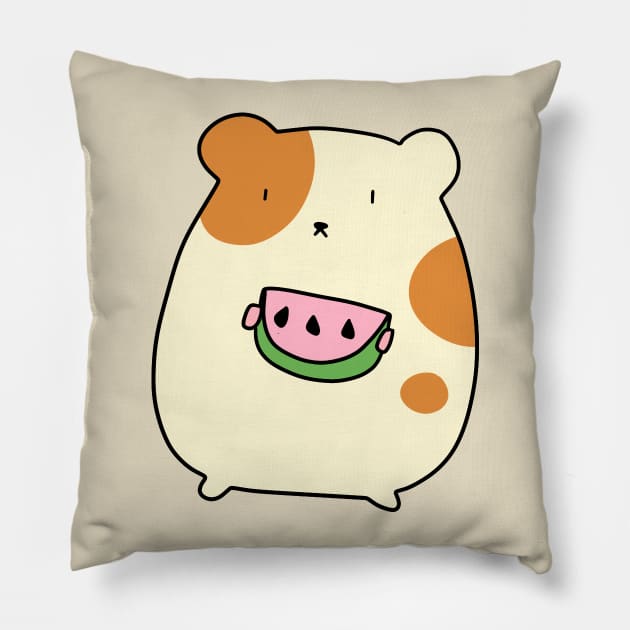 Watermelon Half Hamster Pillow by saradaboru