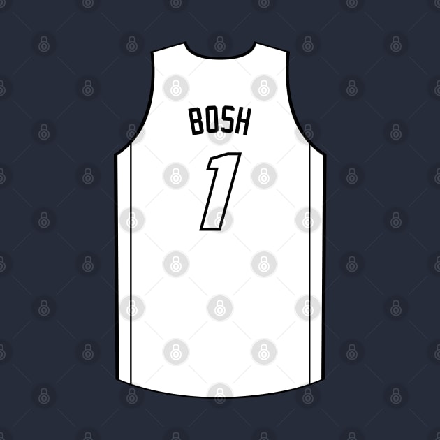 Chris Bosh Miami Jersey Qiangy by qiangdade