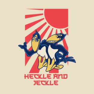 Heckle And Jeckle Retro Japanese T-Shirt