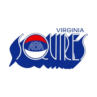 Defunct Virginia Squires ABA Basketball 1976 T-Shirt