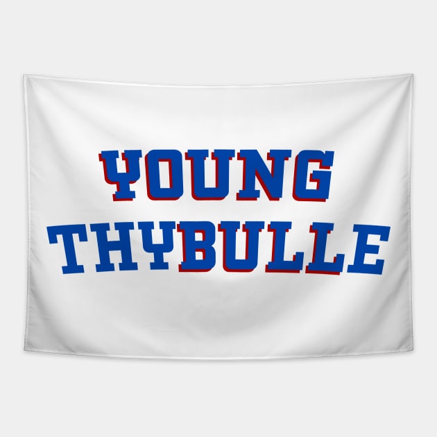 Young B(o)ulle Tapestry by OptionaliTEES