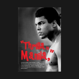 Muhammad Ali, Trilla in Manila T-Shirt