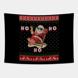 Ho Ho Ho Santa Tapestry