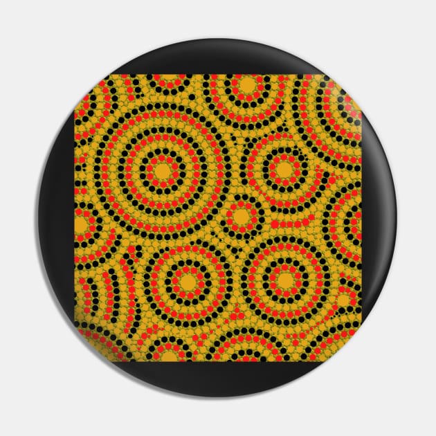 Awesome Aboriginal Dot Art Pin by Pris25