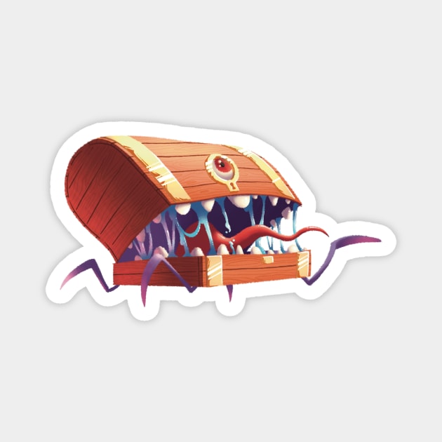 Attack of the chest mimic Magnet by kyl_armstrong