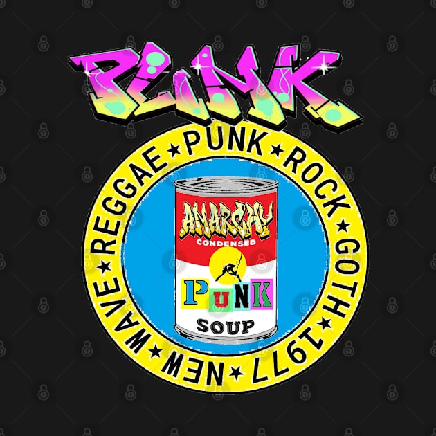 punk rock sticker by LowEndGraphics