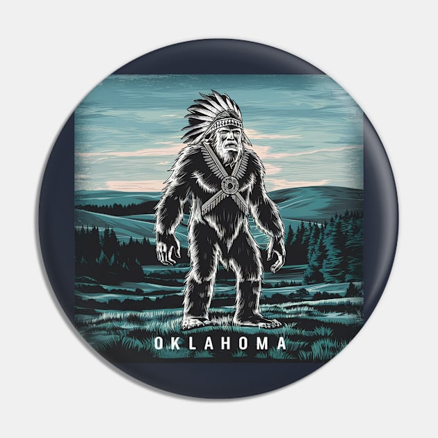 Big foot Oklahoma Pin by Moulezitouna