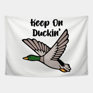 Keep On Duckin' Tapestry