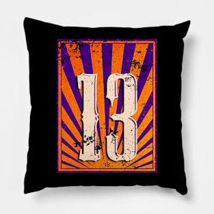 13 Retro Logo Style Pillow