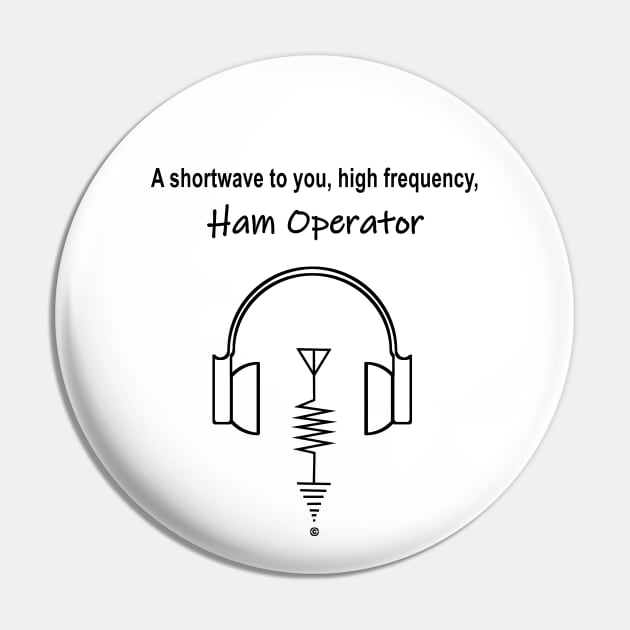 Shortwave to you, Hi Frequency Ham operator Pin by The Witness