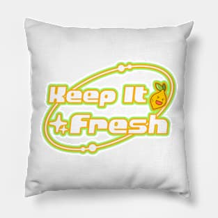 Keep It Fresh Lemon Good Vibes Pillow