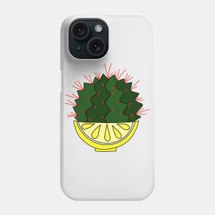 Cute Cactus Design #83: The Lemon Cactus Phone Case