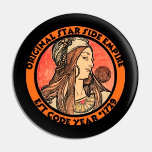 ORIGINAL STAR SIDE EMPIRE DESIGN Pin