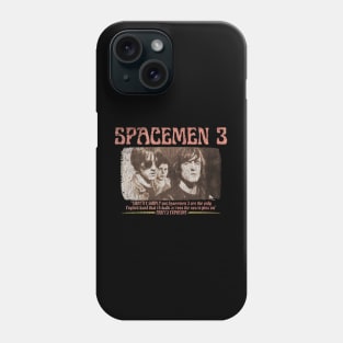 Spacemen 3 Vintage 1982 // English rock Original Fan Design Artwork Phone Case