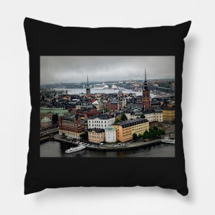 Rainy Stockholm Pillow