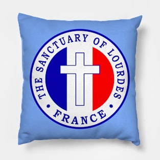 The Sanctuary of Lourdes Pillow