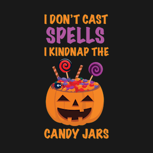 Halloween Candy Jar Kidnapper T-Shirt