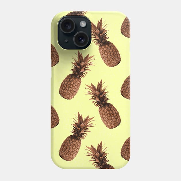 Peppy Pineapple Phone Case by StudioGrafiikka